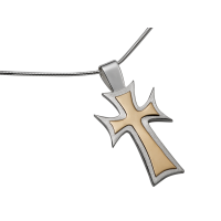 PENDENTIF ARGENT 925 ET OR